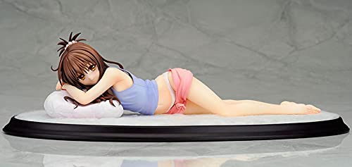 Handmade Removable 22cm Long to Love Rukness Yuuki Mikan Kawaii Sleep Position Beautiful Girl PVC Action Figure Model Statue Anime Cartoon Game Character Ornaments from Colleagues