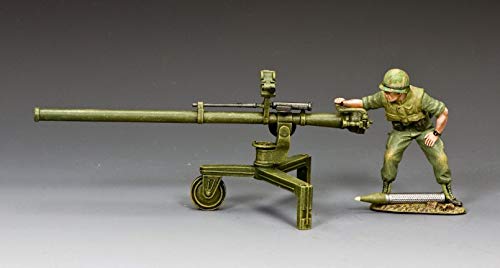 King and Country VN089-KC The 106MM Recoilless Rifle Set Collectible Toy Soldier
