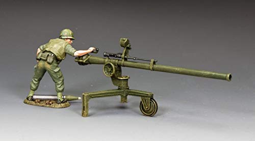 King and Country VN089-KC The 106MM Recoilless Rifle Set Collectible Toy Soldier
