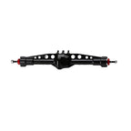 RC Vehicle Axles Compatible with Axial for SCX10 Pro Toys Crawler Car Upgrade Parts Aluminum Alloy Front Rear Straight Axles Set for 1/10 RC Crawler(Color 2,Front Axle)