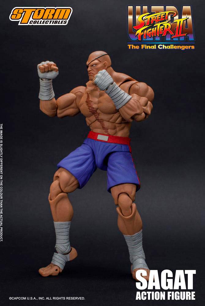 Storm Collectibles 1/12 Sagat Street Fighter Action Figure