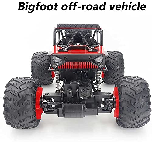 Charging RC Car,4WD Off-Road Climbing Vehicle,All Terrains Electric Toy Crawler Trucks, Remote Control Cars,Xmas Gifts for Kid Adults