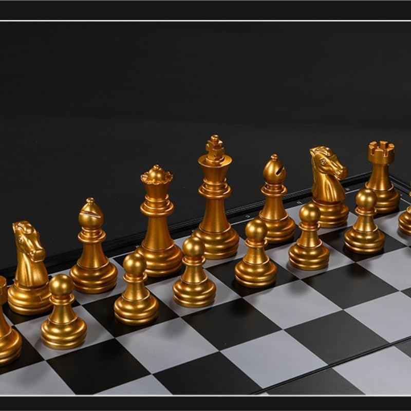 chess set Travel Magnetic Chess Set With Compact Folding And Portable Chessboard Educational Board Games Toy Sets