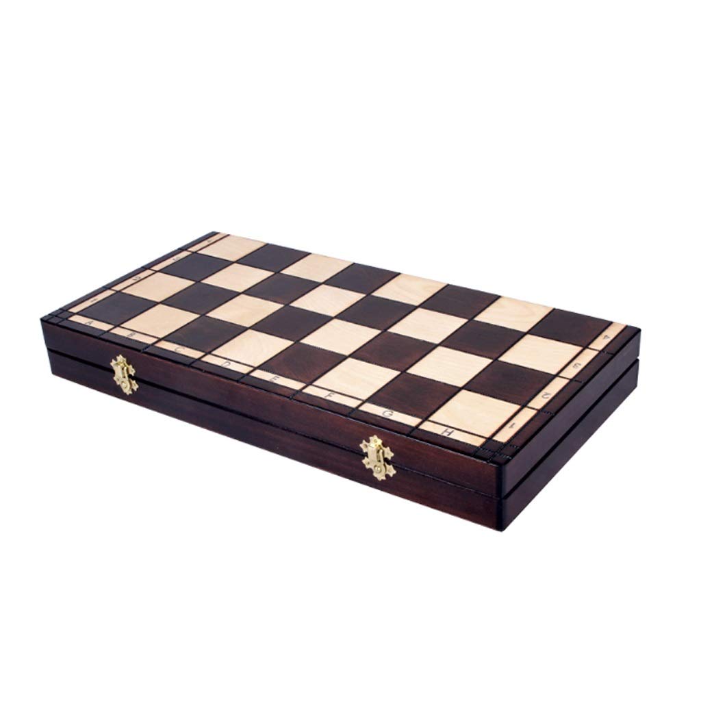 Chess Luxury Chess Wooden Portable Chess Set Foldable Storage Chess Board Educational Toy chessex