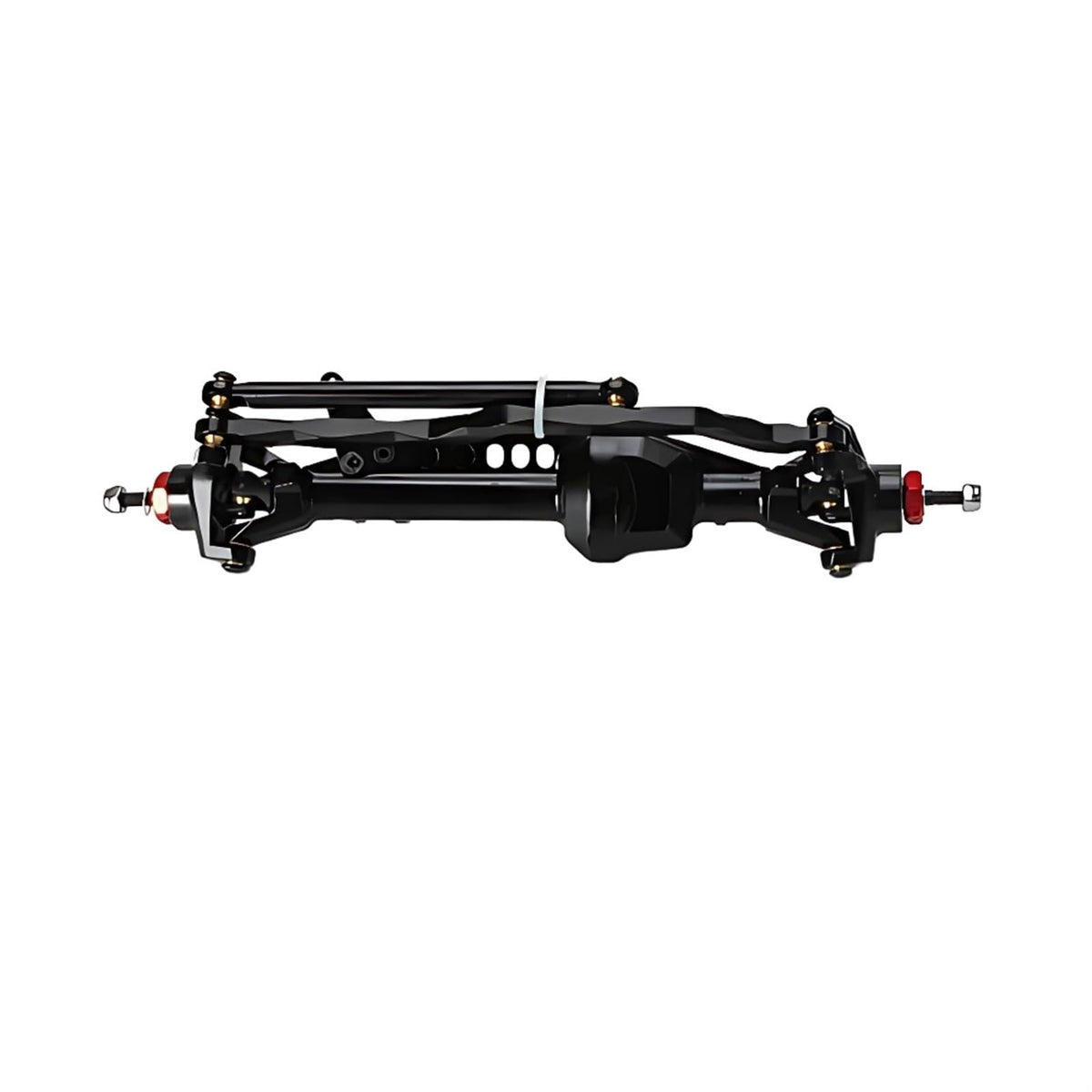 RC Vehicle Axles Compatible with Axial for SCX10 Pro Toys Crawler Car Upgrade Parts Aluminum Alloy Front Rear Straight Axles Set for 1/10 RC Crawler(Color 3,Front Axle)