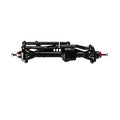 RC Vehicle Axles Compatible with Axial for SCX10 Pro Toys Crawler Car Upgrade Parts Aluminum Alloy Front Rear Straight Axles Set for 1/10 RC Crawler(Color 2,Front Axle)