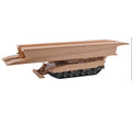 Tank 3D Puzzles Plastic Model Kits, 1/35 Scale German Iguana PSB-2-14M Model, Adult Toys and Gift,15.7 X 4.6Inchs