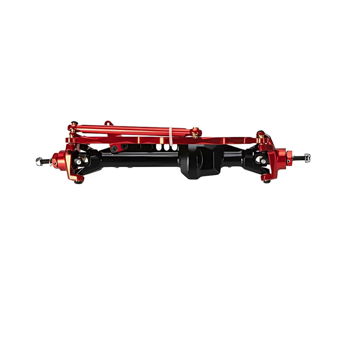 RC Vehicle Axles Compatible with Axial for SCX10 Pro Toys Crawler Car Upgrade Parts Aluminum Alloy Front Rear Straight Axles Set for 1/10 RC Crawler(Color 3,Front Axle)
