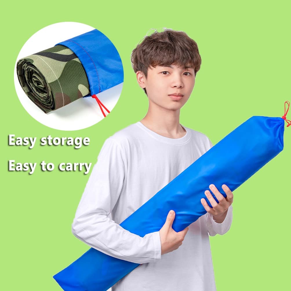 1 PCS Adult Kids Outdoor Sports Toys Running mat, Colored Waterproof Oxford Cloth Running mat, Easy to Carry (Size : Adult-11M)