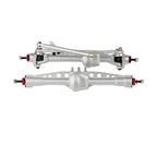 RC Vehicle Axles Compatible with Axial for SCX10 Pro Toys Crawler Car Upgrade Parts Aluminum Alloy Front Rear Straight Axles Set for 1/10 RC Crawler(Color 2,Front Axle)