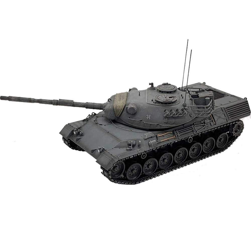CMO 1/72 Scale Diecast Tank Plastic Model, Leopard 1 Main Battle Tank Germany Model, Military Toys and Gifts, 10.7Inch X 3.8Inch