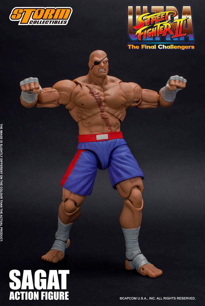 Storm Collectibles 1/12 Sagat Street Fighter Action Figure