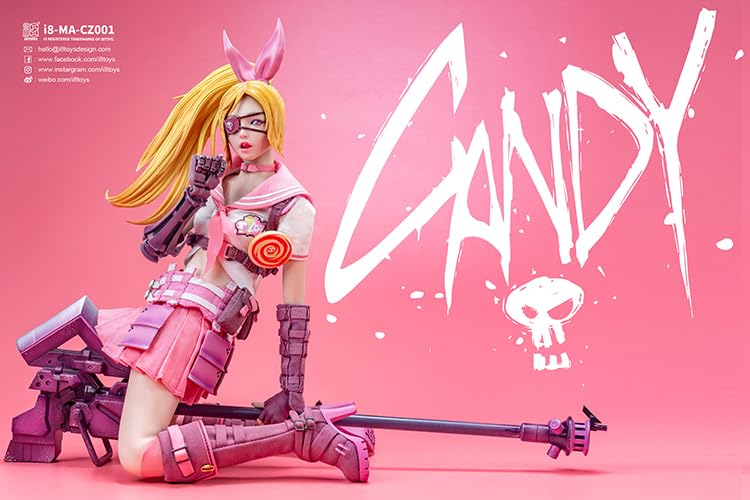 "Crazy X Noisy I8-MA-CZ001 Candy 1:6 Scale Action Figure Standard Version
