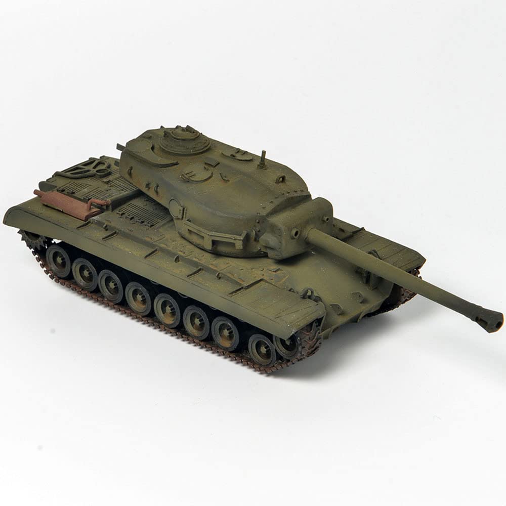CMO 1/72 Scale Diecast Tank Model, American T30 Heavy Tank Resin, Military Toys and Gifts, 4Inch X 1.7Inch