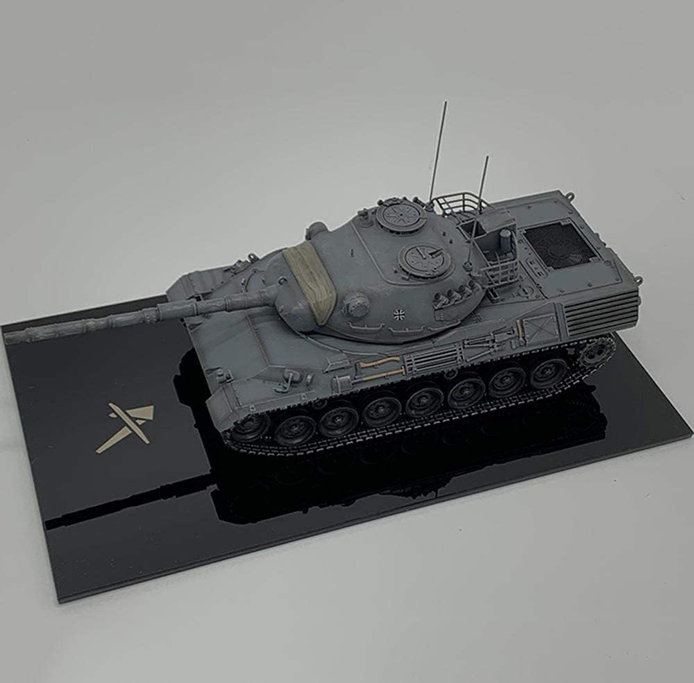 CMO 1/72 Scale Diecast Tank Plastic Model, Leopard 1 Main Battle Tank Germany Model, Military Toys and Gifts, 10.7Inch X 3.8Inch