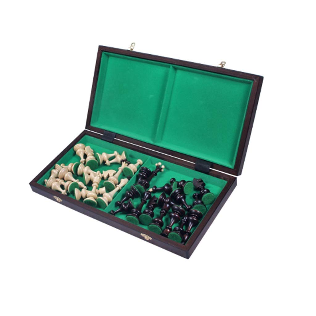 Chess Luxury Chess Wooden Portable Chess Set Foldable Storage Chess Board Educational Toy chessex