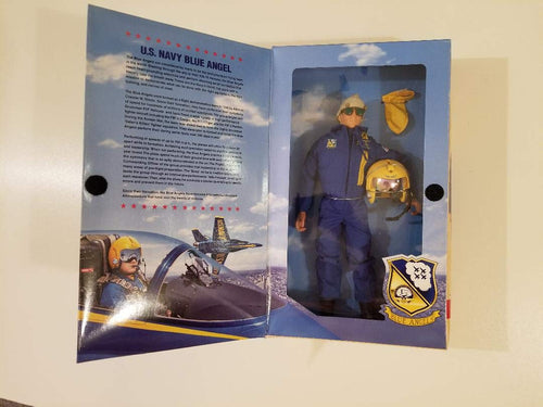 12" GI Joe Classic Collection U.S. Navy Blue Angel Pilot Caucasian Action Figure (1998 Hasbro) by Hasbro