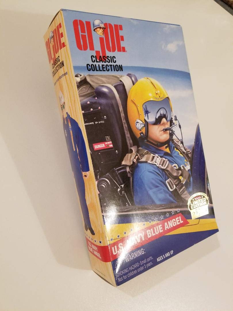 12" GI Joe Classic Collection U.S. Navy Blue Angel Pilot Caucasian Action Figure (1998 Hasbro) by Hasbro