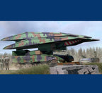Tank 3D Puzzles Plastic Model Kits, 1/35 Scale German Iguana PSB-2-14M Model, Adult Toys and Gift,15.7 X 4.6Inchs