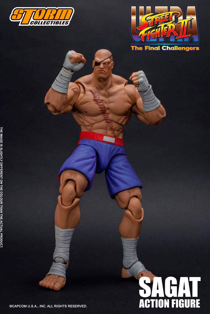 Storm Collectibles 1/12 Sagat Street Fighter Action Figure