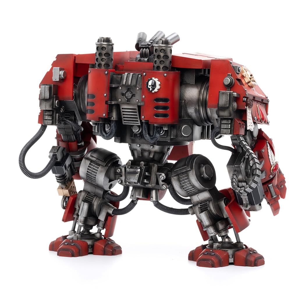 JOYTOY-Warhammer 40,000-1:18-Action Figure-Blood Angels Furioso Dreadnought Brother Same -Collection Model Birthday Gifts