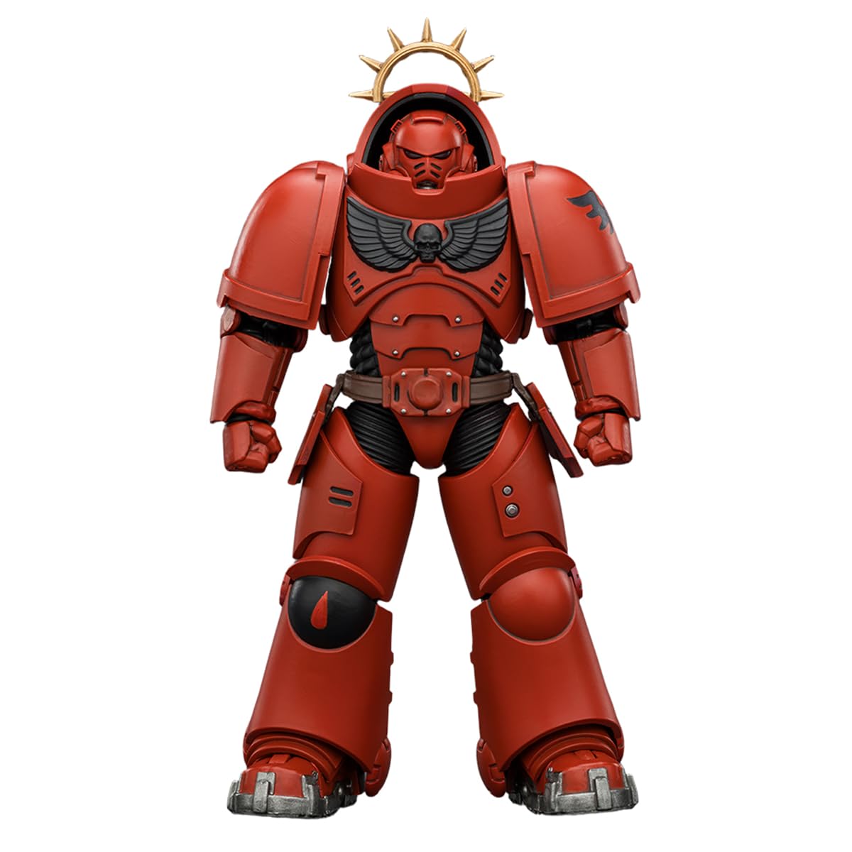 JOYTOY Warhammer 40,000 The Horus Heresy 1/18 Action Figure Game Edition Blood Angels Heavy Intercessor with Heavy Bolt Rifle and Bolt Pistol 4PCS Collection Model Birthday Gifts