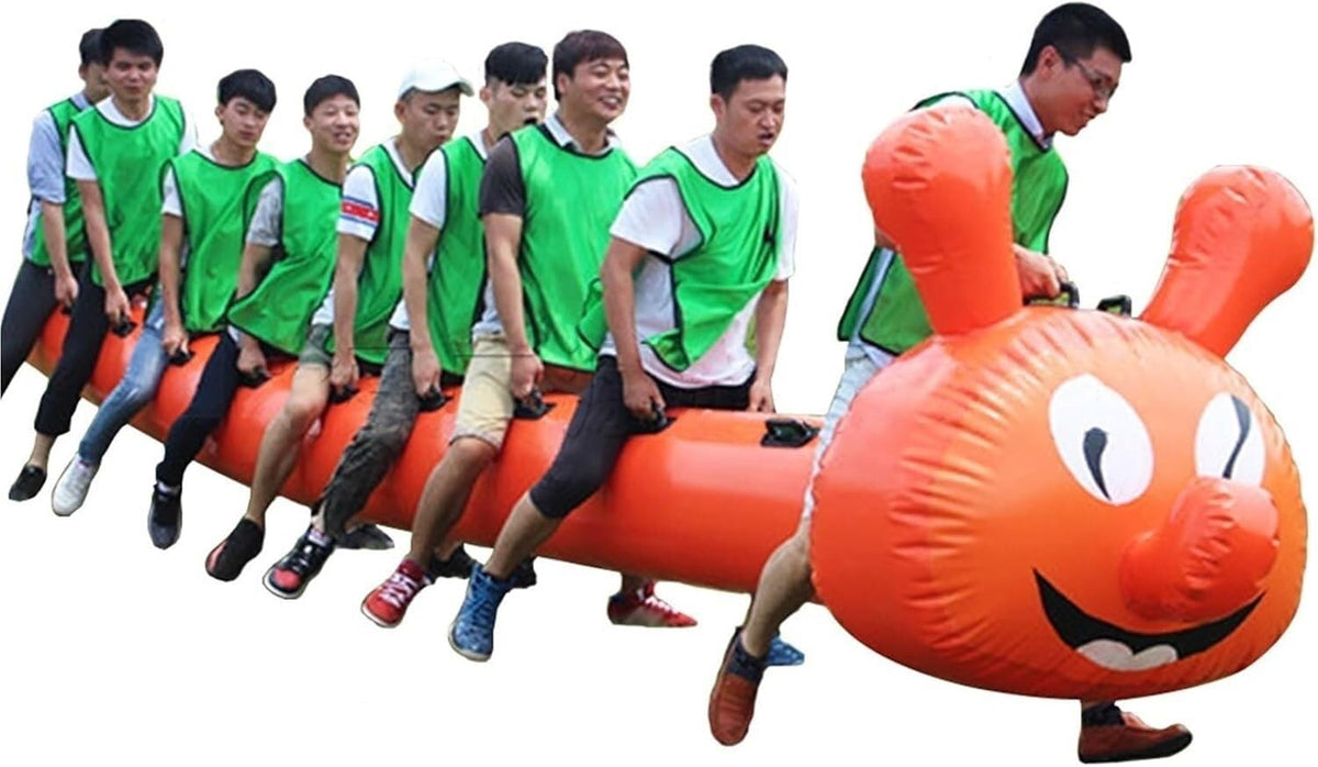 Outdoor Party Inflatable Toy Group Collaboration Bicycle Competition Game