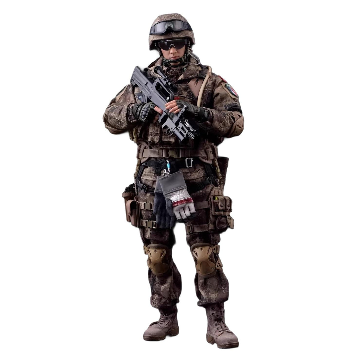 Pipigirl 1/6 Scale 12Inch Special Forces Action Figure, SWAT Soldier Figure Model, Accessories Collection Adult Gifts Military Toys