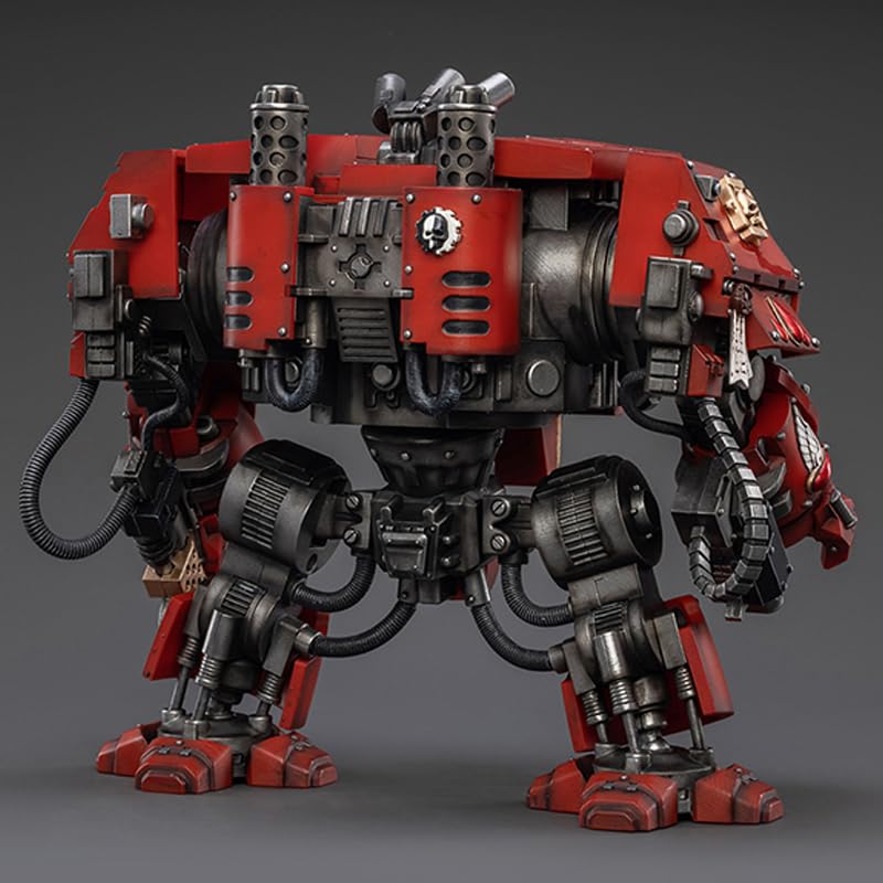 JOYTOY-Warhammer 40,000-1:18-Action Figure-Blood Angels Furioso Dreadnought Brother Same -Collection Model Birthday Gifts