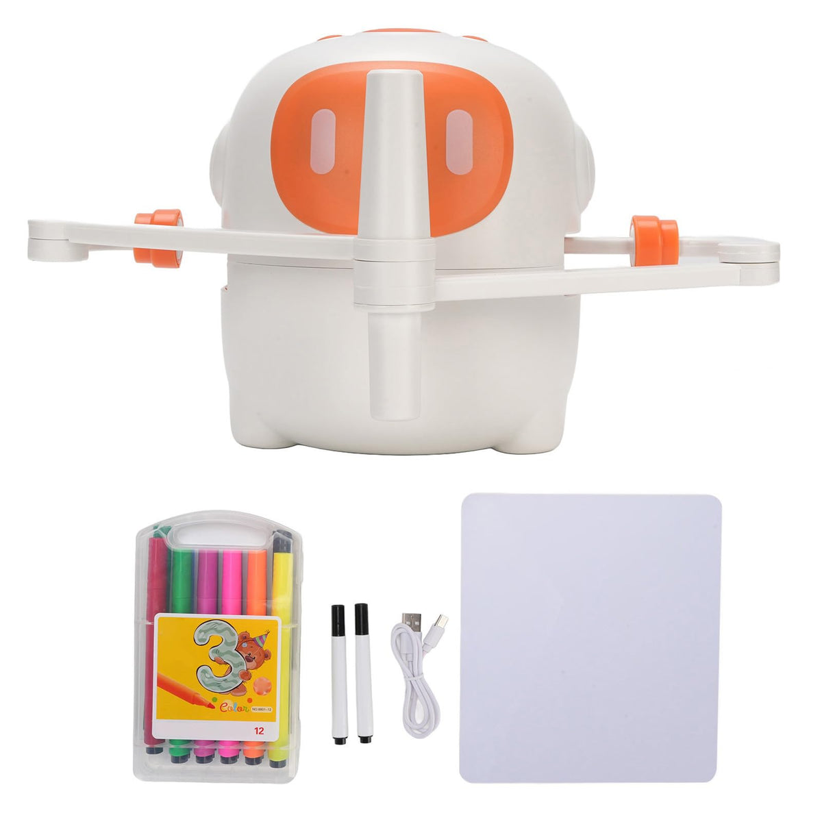 Drawing Robot for Kids, Safe ABS Material