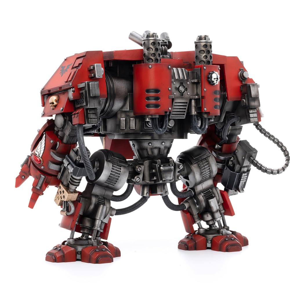 JOYTOY-Warhammer 40,000-1:18-Action Figure-Blood Angels Furioso Dreadnought Brother Same -Collection Model Birthday Gifts