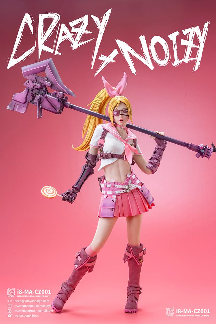"Crazy X Noisy I8-MA-CZ001 Candy 1:6 Scale Action Figure Standard Version