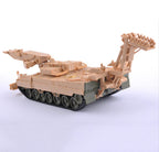 Tank 3D Puzzles Plastic Model Kits, 1/35 Scale German Iguana PSB-2-14M Model, Adult Toys and Gift,15.7 X 4.6Inchs