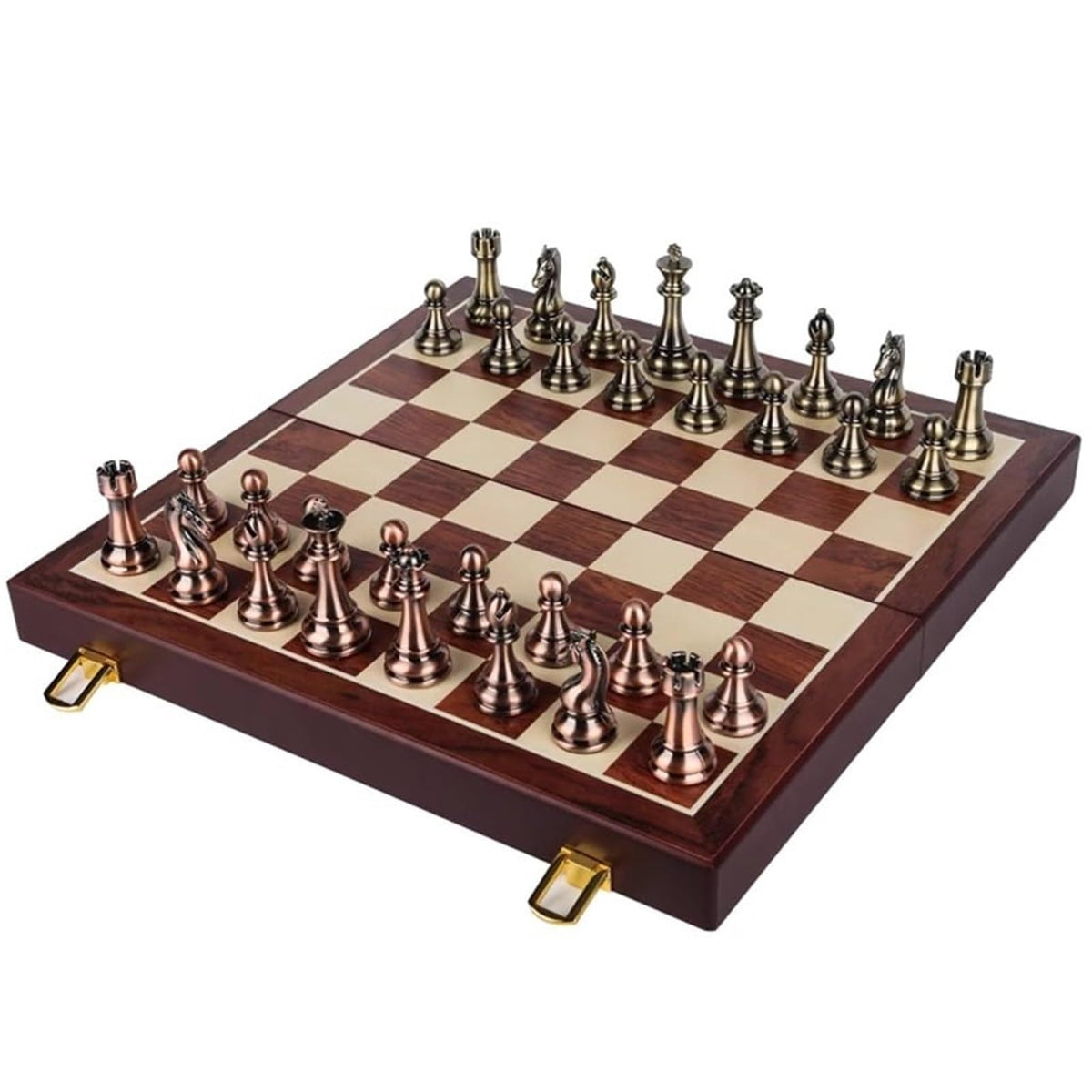 Board Games Chess Set Large Metal Deluxe for Adults Unique