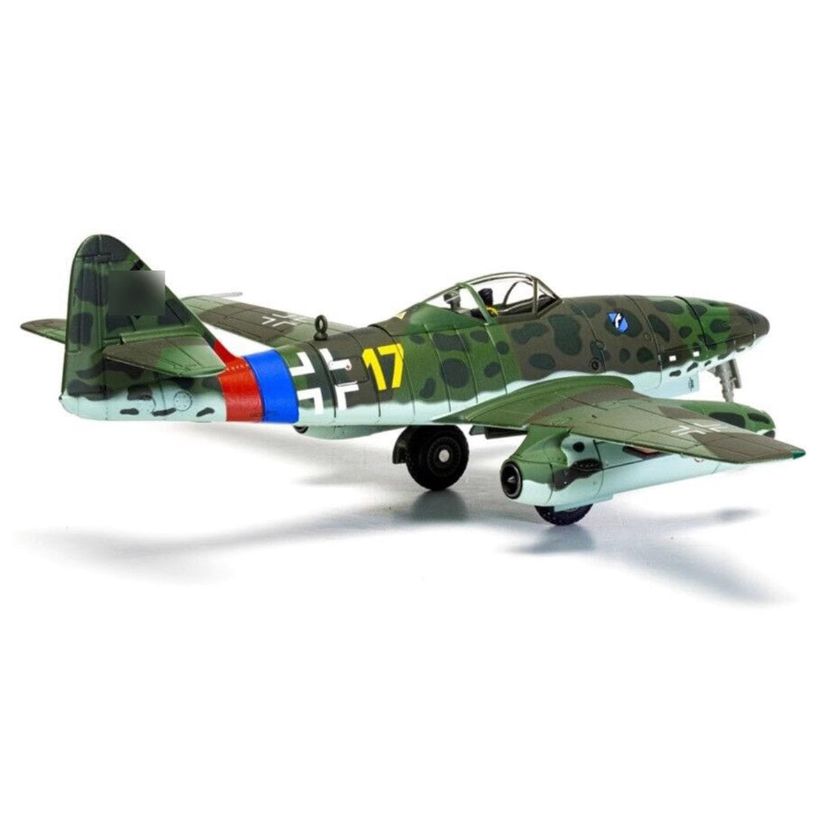 Military Fighter Alloy Die Cast Model, 1/72 Scale Me 262A Luftwaffe JG 7 Nowotny Model, Adult Toys and Decorations, 5.5 x 6.7Inchs