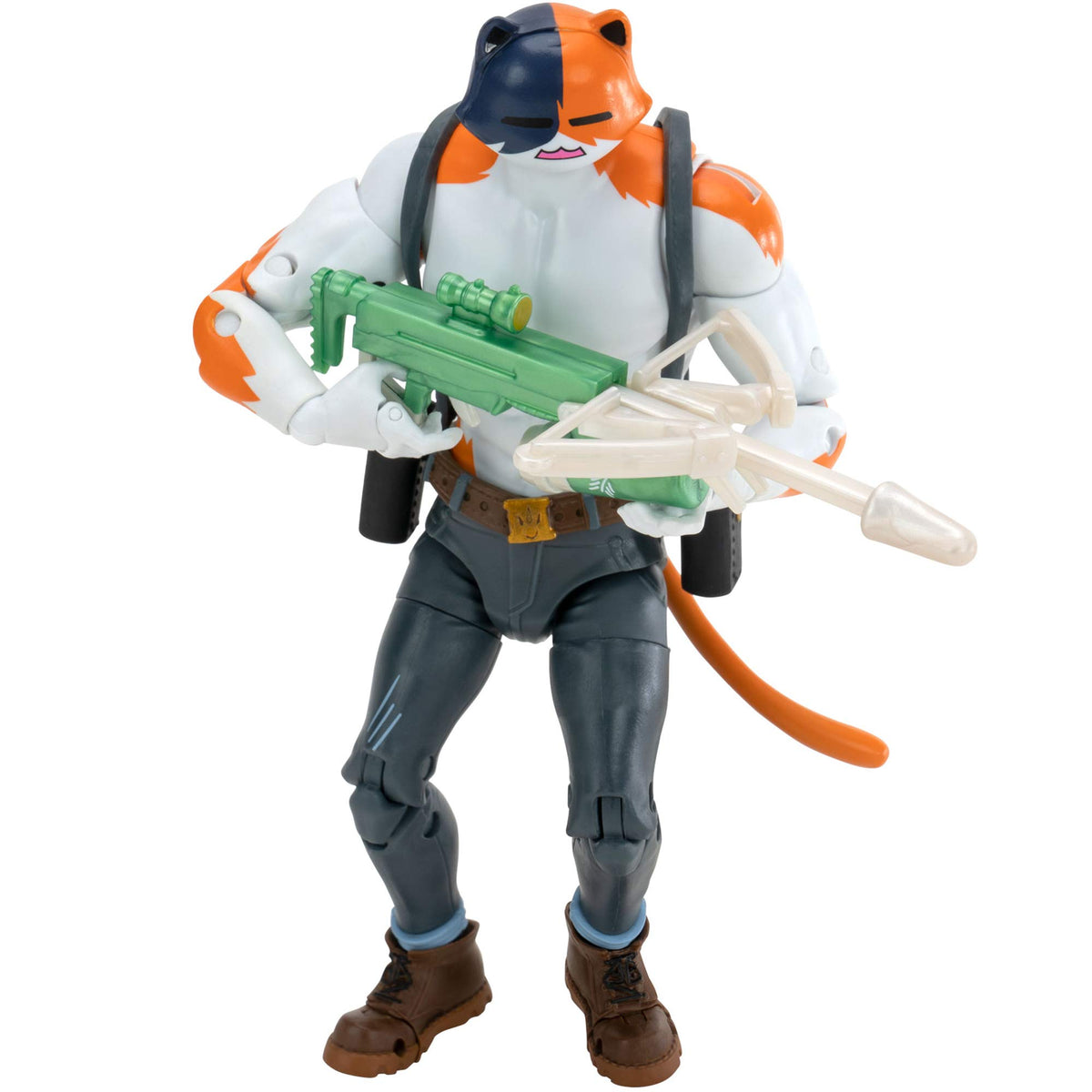 Fortnite Legendary Series Brawlers, 1 Figure Pack - 7 Inch Meowscles Action Figure, Plus Accessories