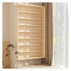Acrylic Organiser Storage Rack Wall Mounted Display Cabinet for Collectibles, Toys Action Figures Model Storage Box with Clear Door for Study Living Room Bedroom Game Room Office(50x10x102cm)