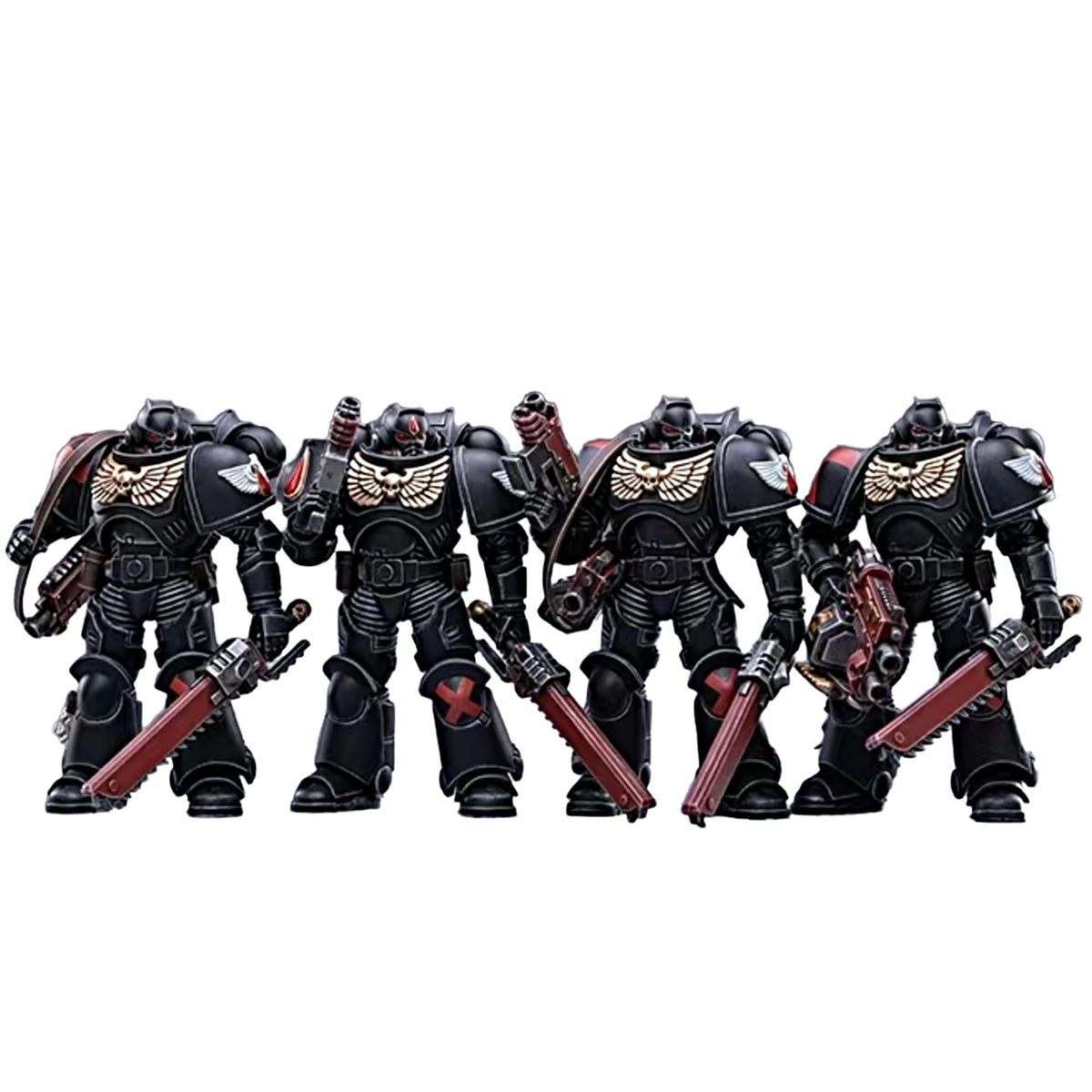 JOYTOY Warhammer 40K 1/18 Action Figures Blood Angels Death Company Intercessors 4PCS Collectible Model
