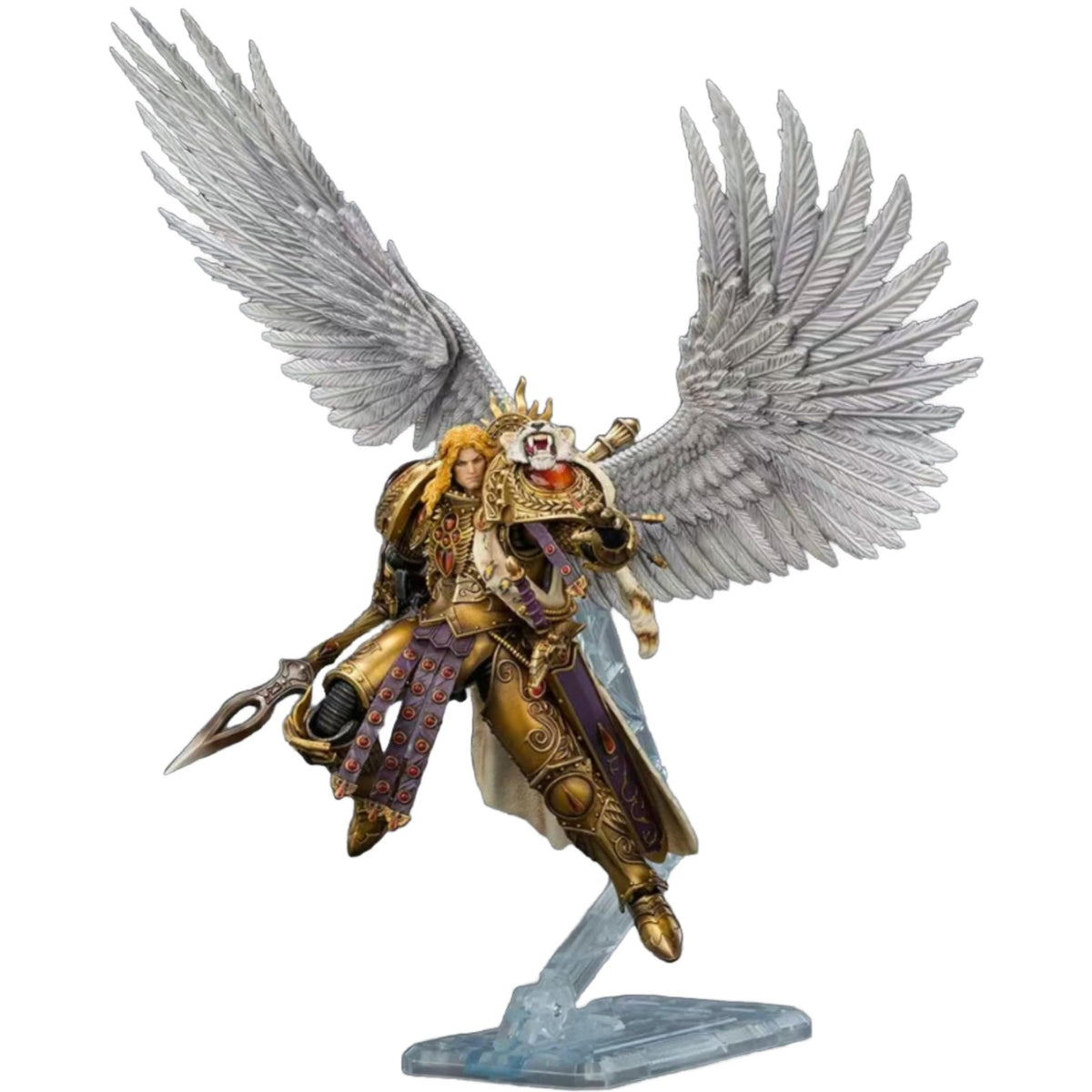 JOYTOY Collector's Edition Sanguinius Warhammer 40K 1/18 Action Figures Blood Angels Sanguinius Primarch of the IXth Legion Collector's Edition Birthday Gifts Collectible Model Warhammer Miniatures