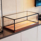 Self-Assembly Clear Acrylic Display Case, Multiple Sizes Acrylic Display Box, Dustproof Protection for Figures Collectibles Memorabilia Jewelry Toys Storage(70x55xh50cm/28x22x20in)