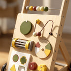 Wooden Activity Push Toy for Birthday Christmas Gifts