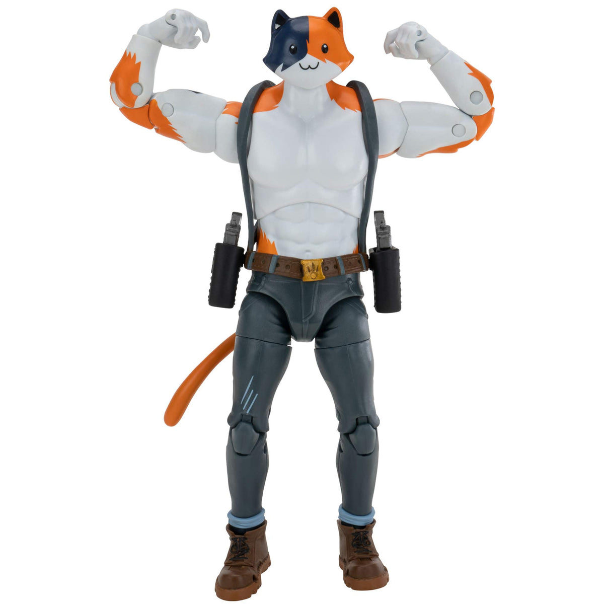 Fortnite Legendary Series Brawlers, 1 Figure Pack - 7 Inch Meowscles Action Figure, Plus Accessories
