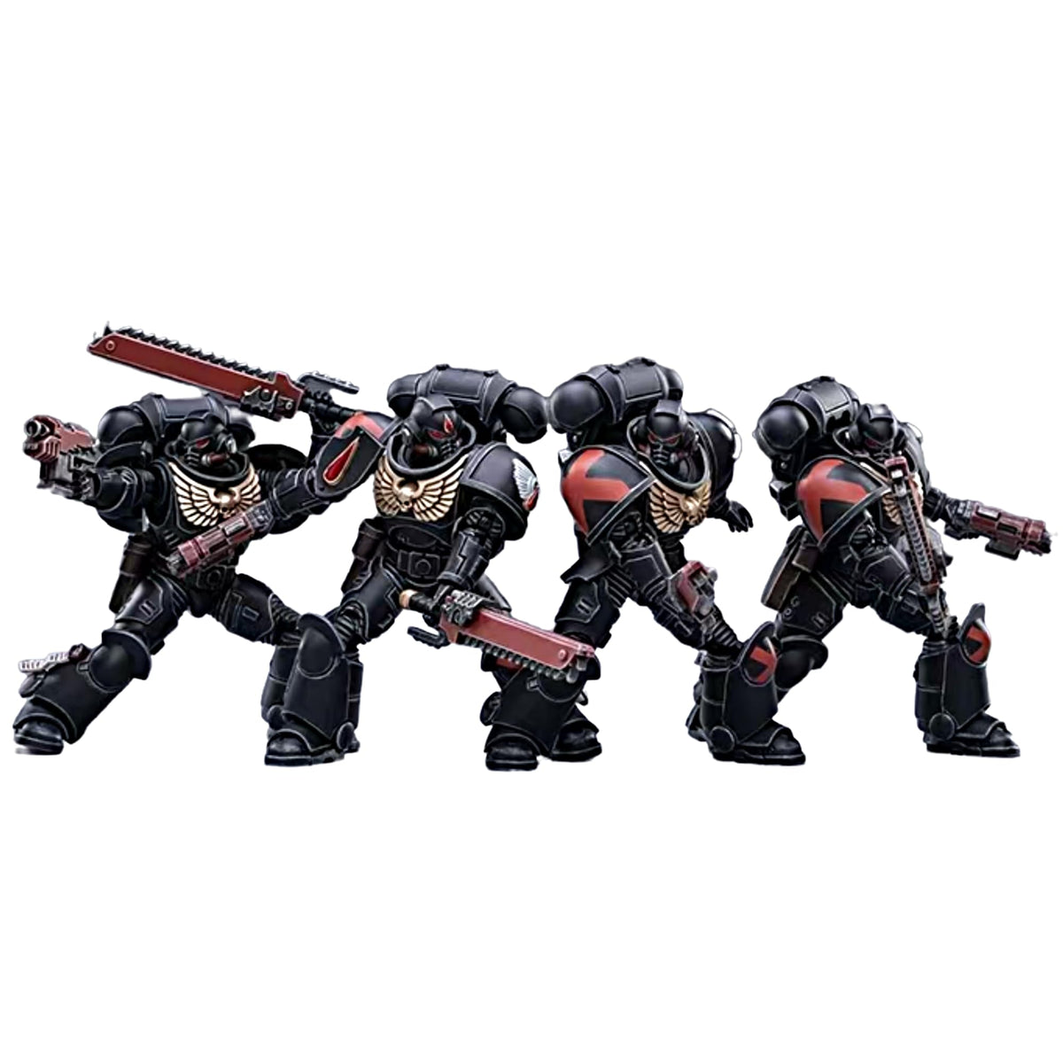 JOYTOY Warhammer 40K 1/18 Action Figures Blood Angels Death Company Intercessors 4PCS Collectible Model