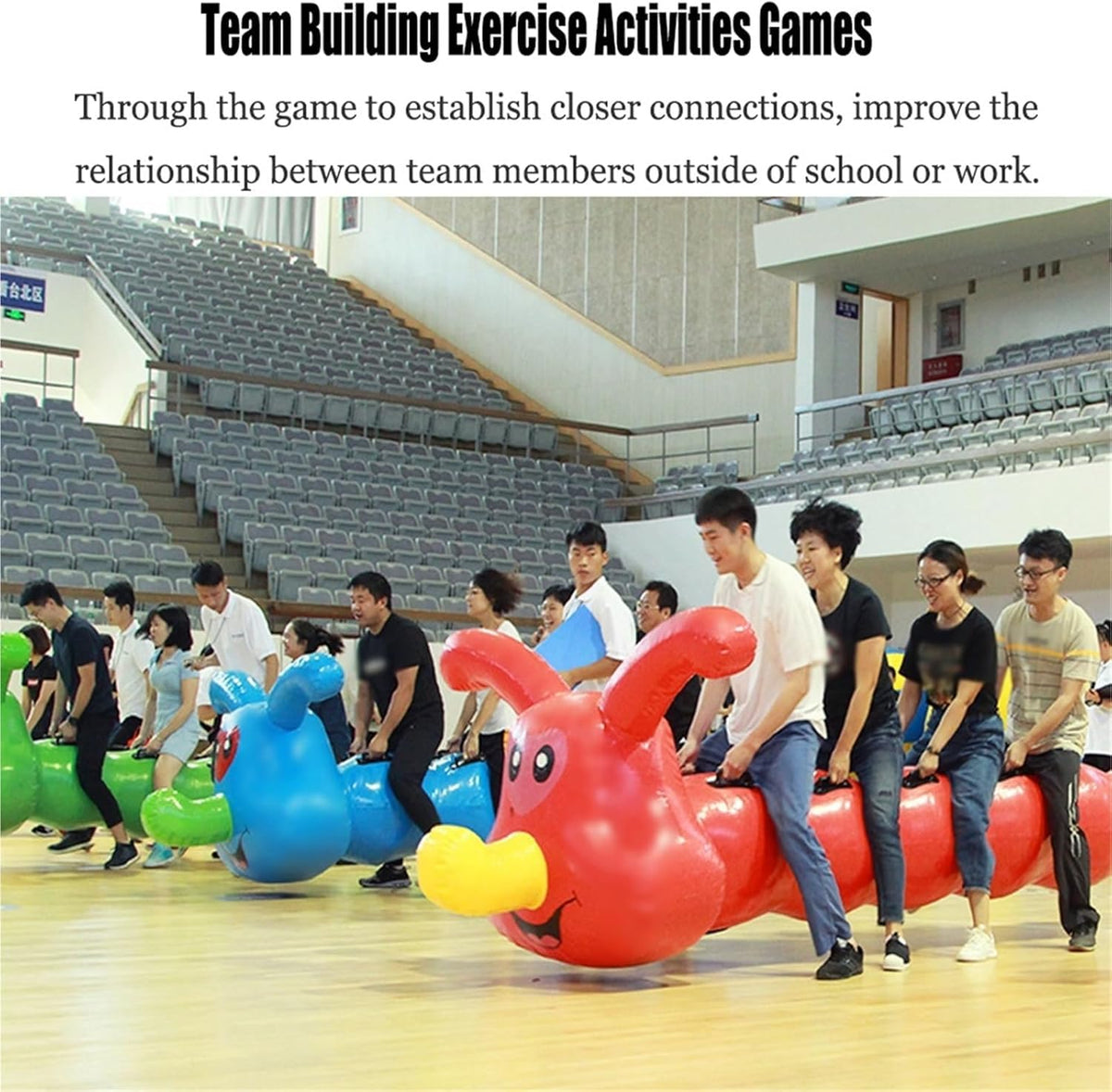 Inflatable Toys are Suitable for Team-Building and Collaborative Activities in Schools and Enterprises.