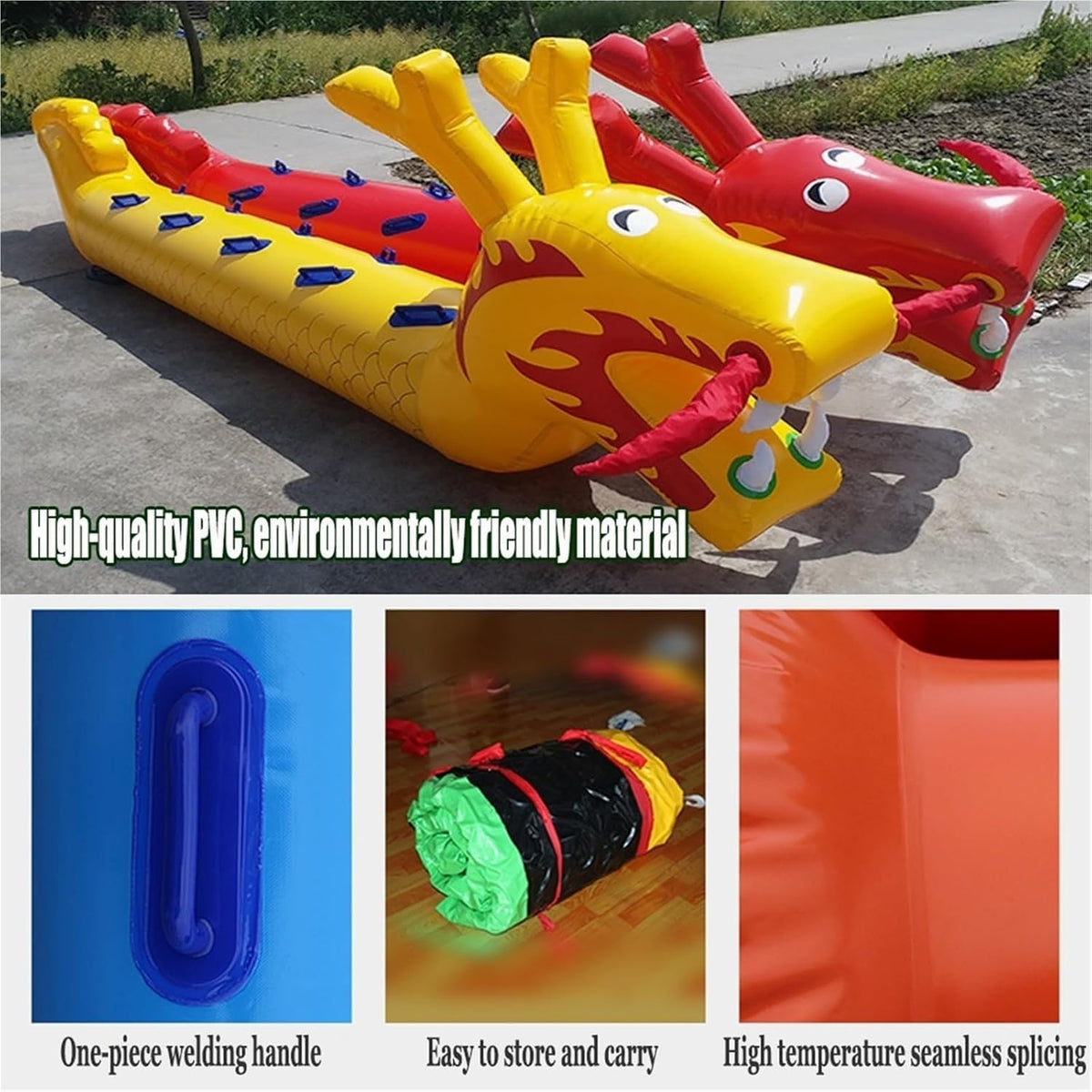 School Carnival Dragon Boat Toys - Outdoor Group Cooperation Race Games