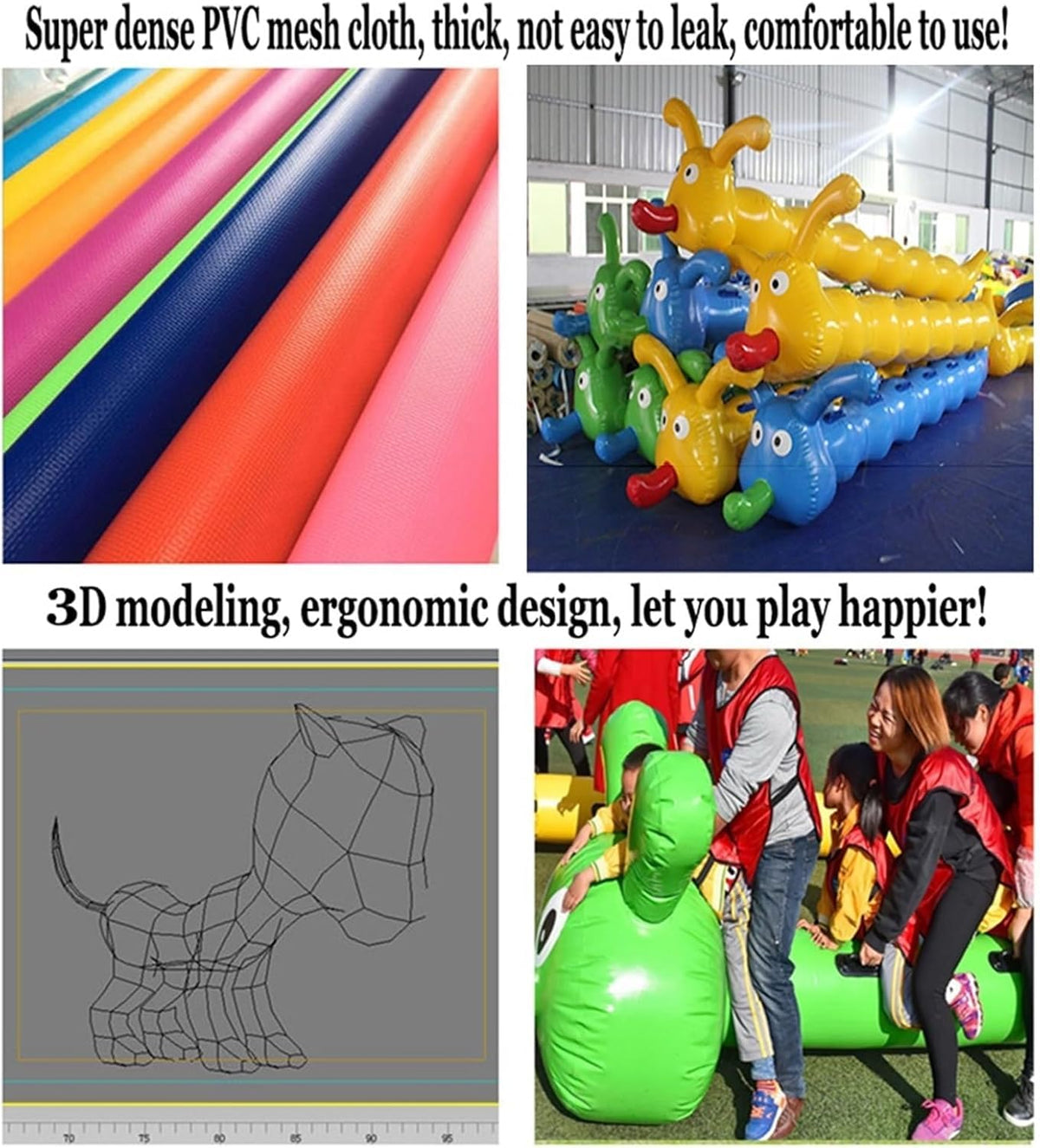 Inflatable Toys are Suitable for Team-Building and Collaborative Activities in Schools and Enterprises.
