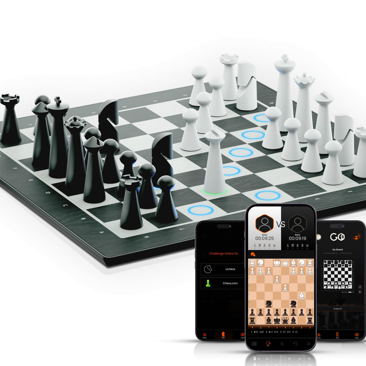 GoChess Air Smart Chess Board AI Electronic Chess Game Set For All Levels