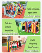 1 PCS Adult Kids Outdoor Sports Toys Running mat, Colored Waterproof Oxford Cloth Running mat, Easy to Carry (Size : Adult-11M)