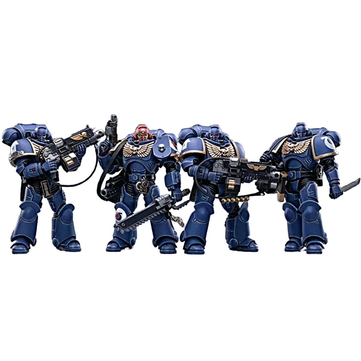 JOYTOY Warhammer 40K 1/18 Action Figures Blood Angels Death Company Intercessors 4PCS Collectible Model