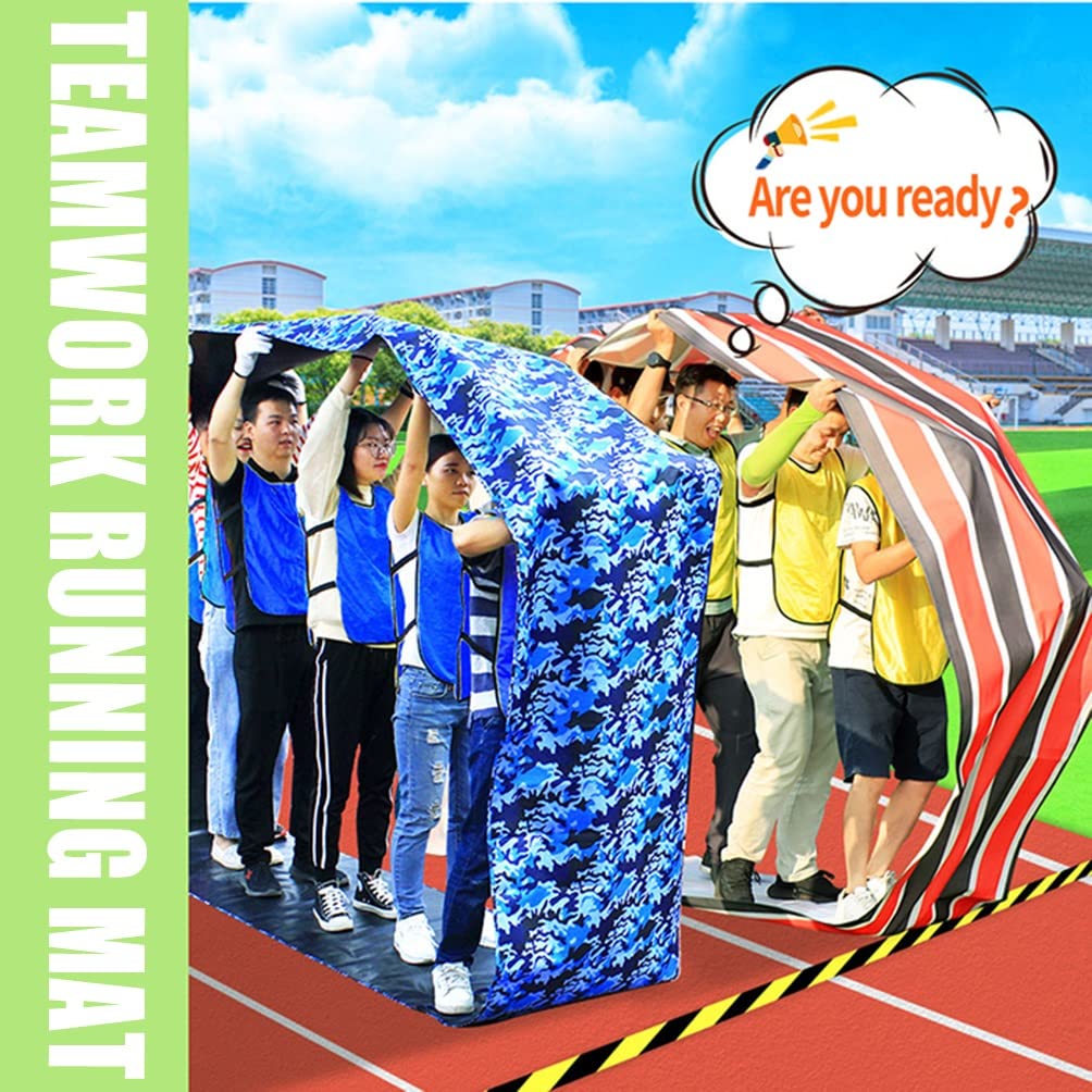 1 PCS Green Outdoor Sports Toys Kids Running mat, Rugged and Durable Adult Kids Oxford Cloth Running mat, Easy to Carry (Size : Adult-11M)